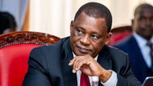 Former Attorney General and Public Service Cabinet Secretary Justin Muturi at a past event