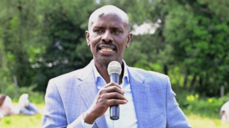 Former Kenya National Union of Teachers (KNUT) secretary-general Wilson Sossion