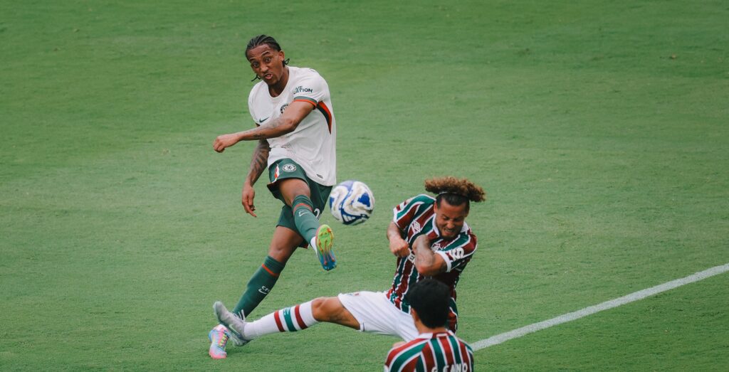 New Chelsea signing Joao Pedro scores against Fluminense