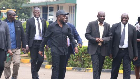 Natembeya returns to office