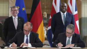 Britain and Germany Sign Landmark Defence, Migration Deal During Chancellor Merz Visit