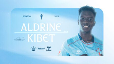 Aldrine Kibet signs for Celta Vigo from Kenya, appeals for fan support