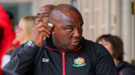 Benni McCarthy coach Harambee Stars