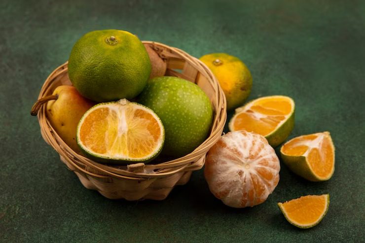 Citrus fruits are high in vitamin C, which helps reduce cortisol