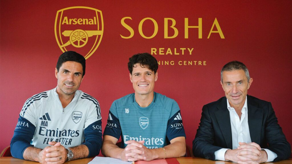 Christian Nørgaard unveiled as new Arsenal signing for 2025/26 season