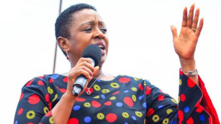 Nominated MP Sabina Chegeduring a past event.