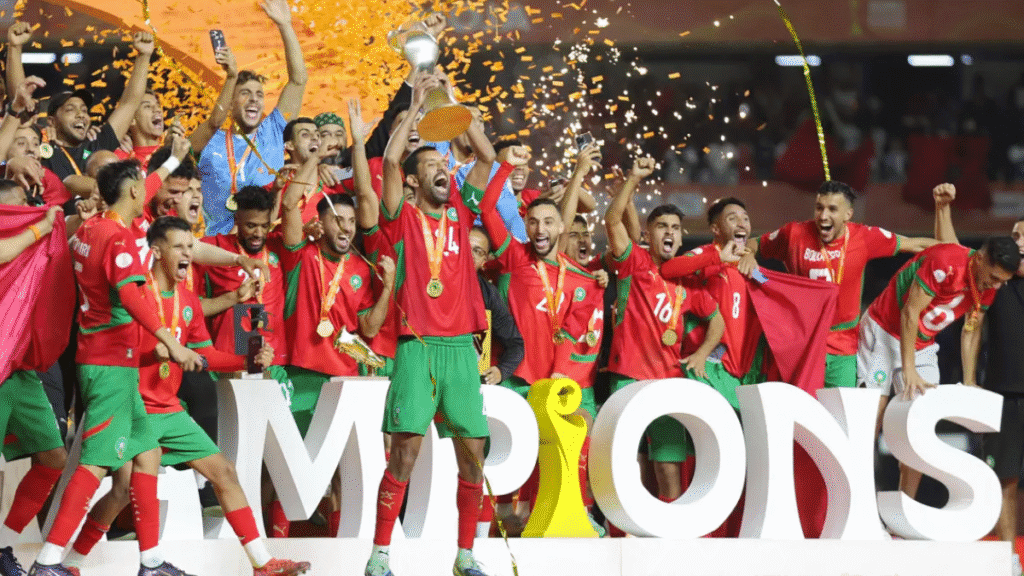 CHAN 2024: Morocco Edge Five-Goal Thriller Against Madagascar to Win Record Third Title