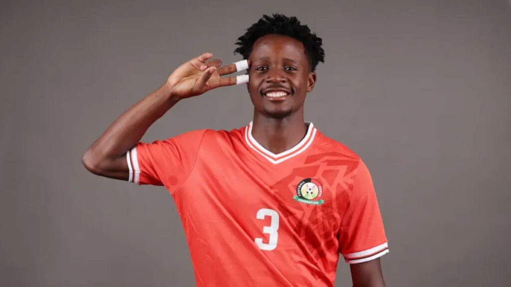 Harambee Stars Midfielder Manzur Okwaro