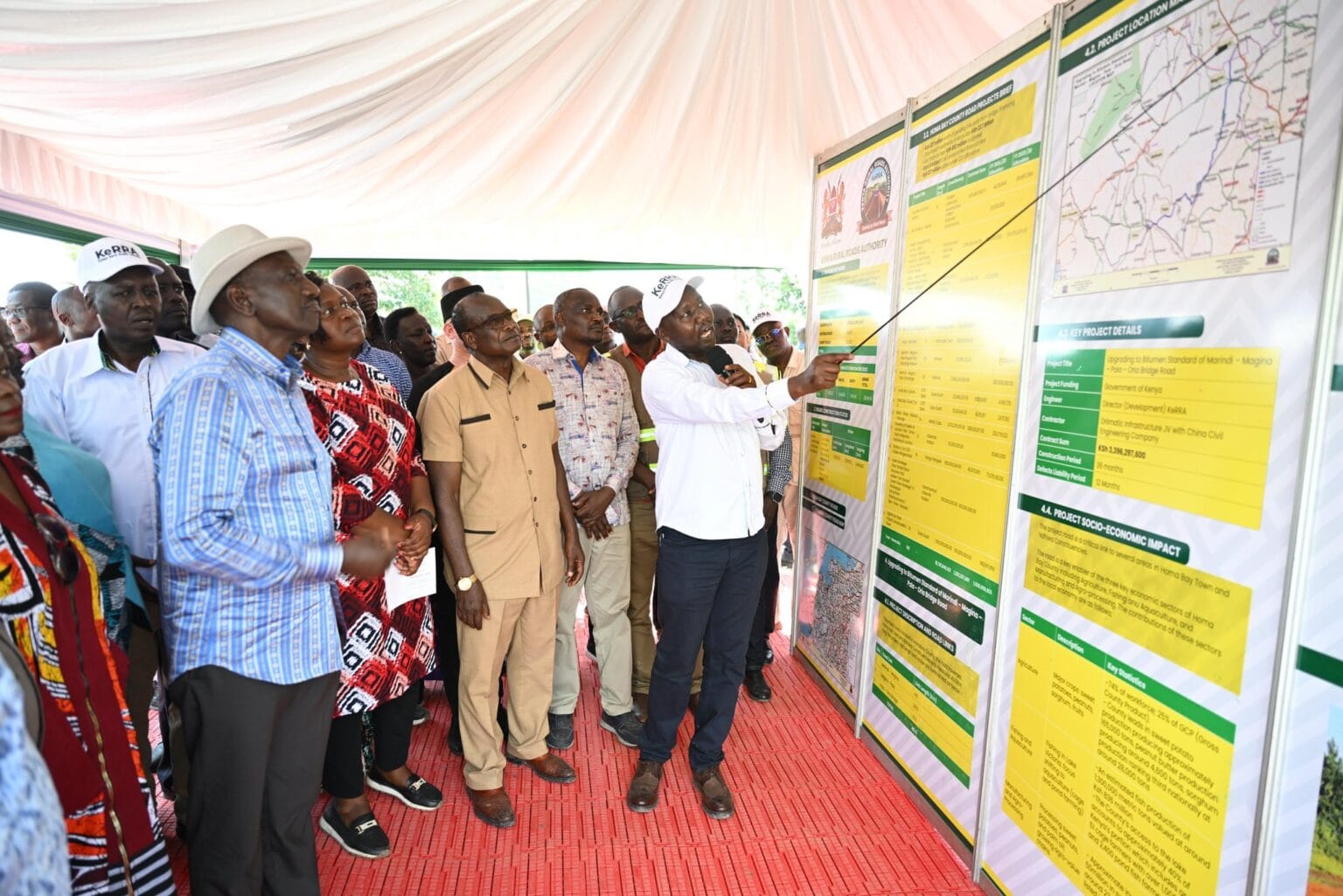 President Ruto Launches Homa Bay Tour with Focus on Development Projects