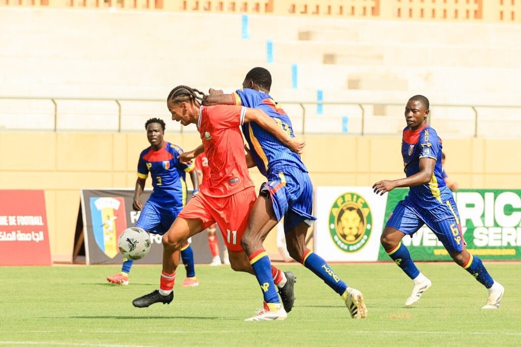 Kenya’s Harambee Stars training before their friendly against Chad in Morocco
