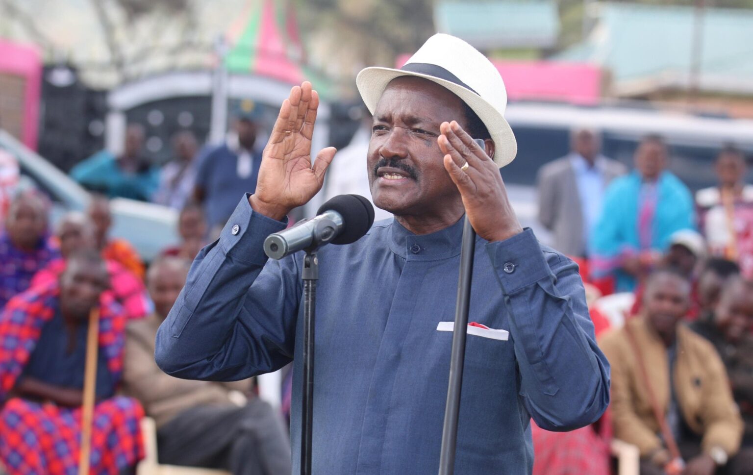 Kalonzo Musyoka addresses rally in Western Kenya, July 2025