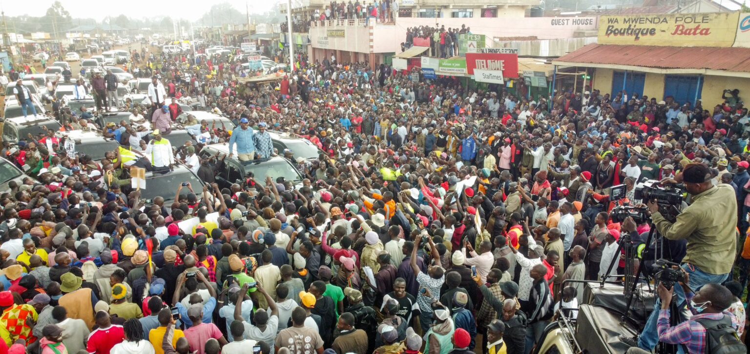 Gachagua addresses residents of Kimilili Constituency in Bungoma County